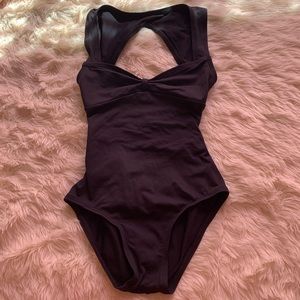 Black Strappy Leotard